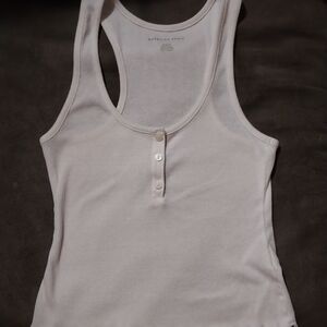 American Eagle Outfitters White Tank Top